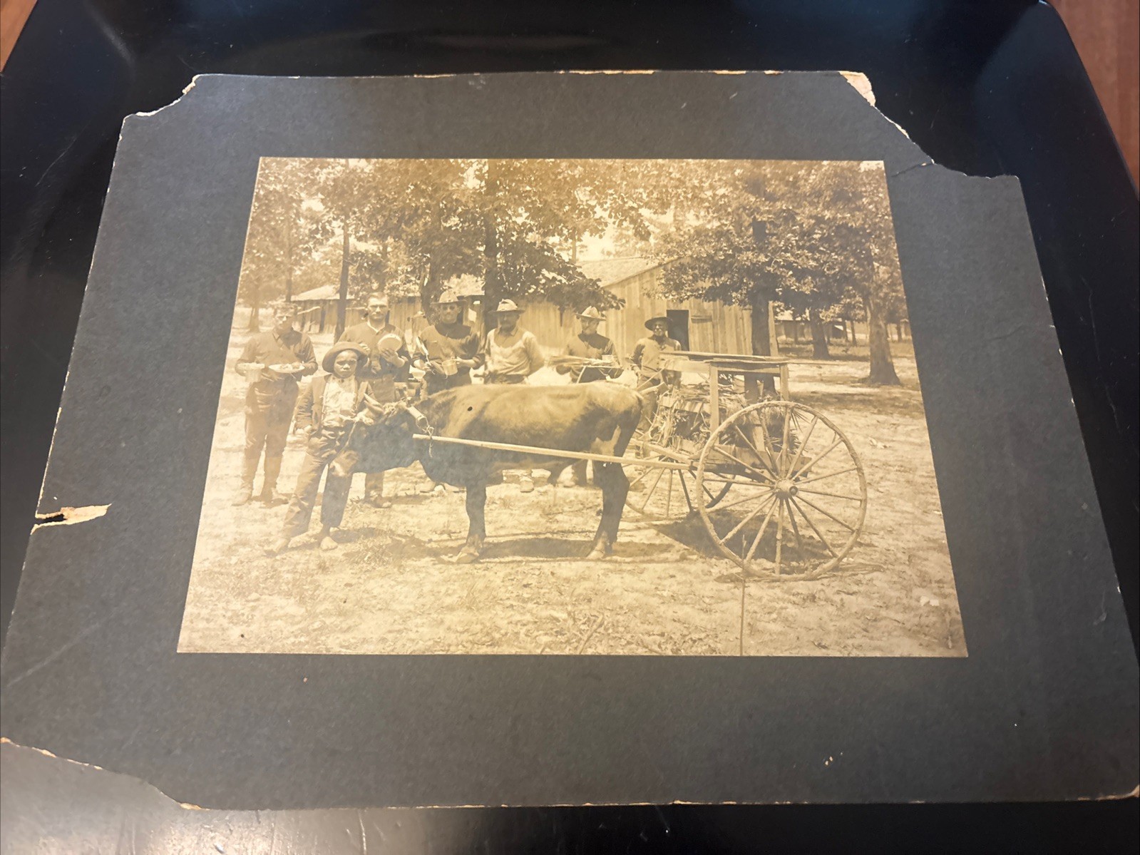 1908 Antique Photo African American Child Labor Georgia Jim Crow Americana Rare