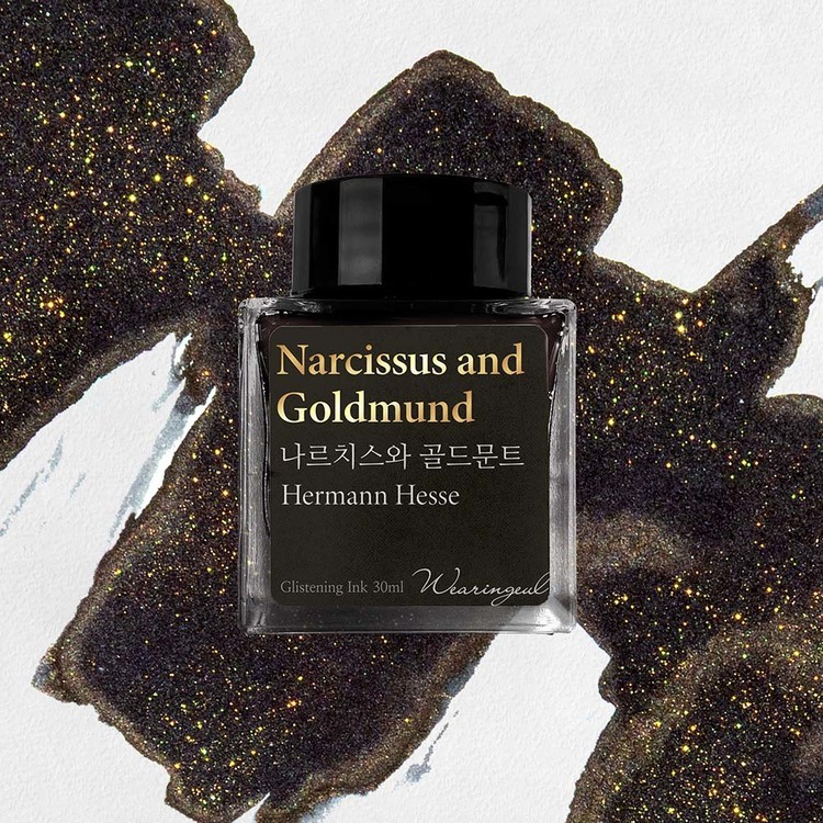 Wearingeul World Literature Bottled Ink in Narcissus and Goldmund - 30mL