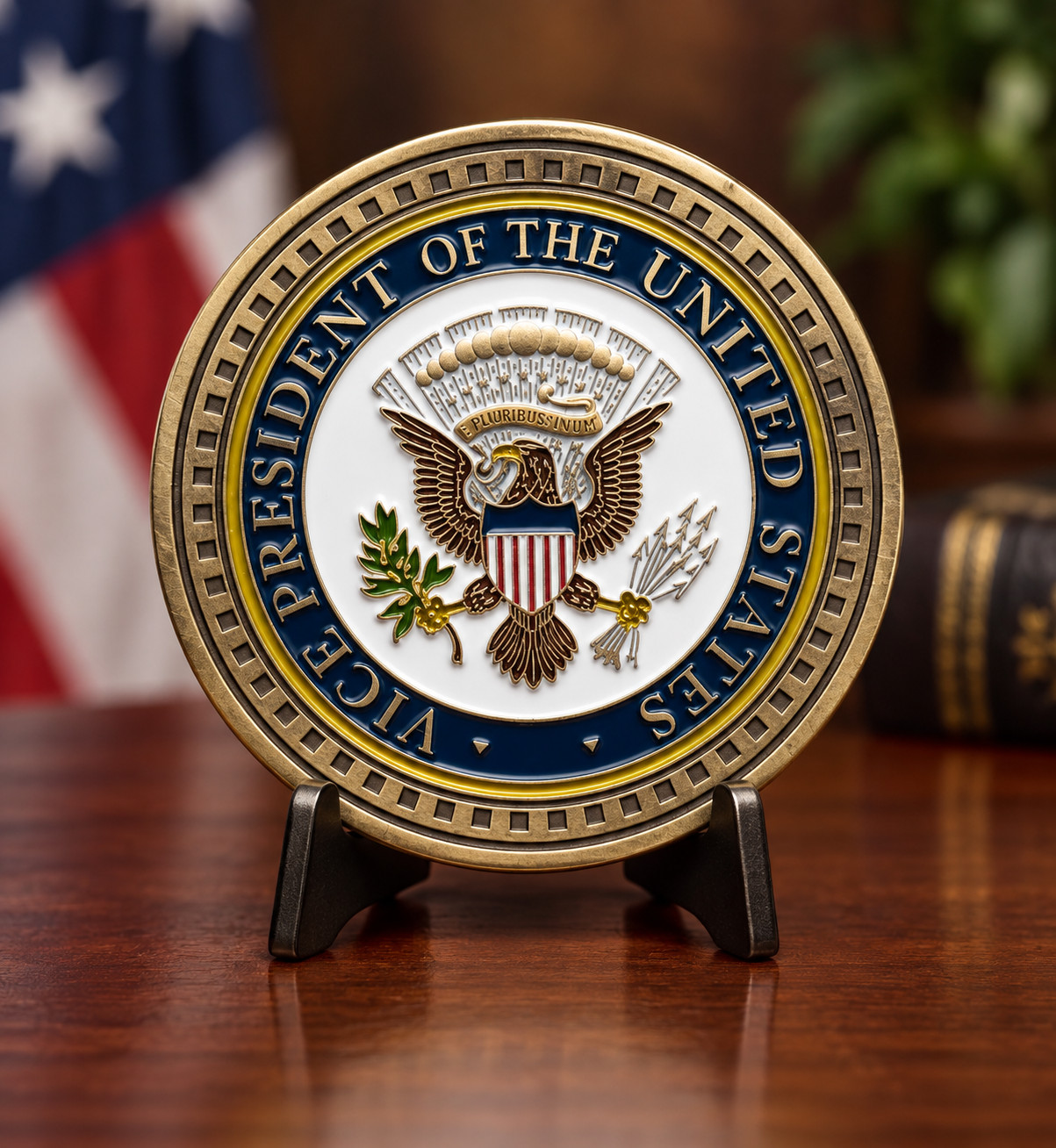 Rare Authentic Trump Vice President JD Vance Vice Presidential Challenge Coin