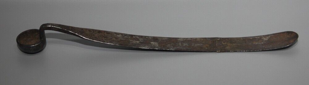 Real Rare Tibet Tibetan 18th Century Old Buddhist Ritual Special Iron Spoon