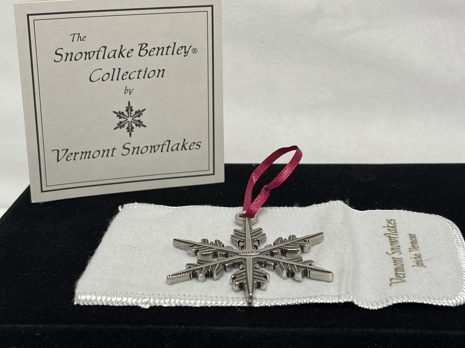 Danforth Pewter Snowflake Bentley Collection 2011