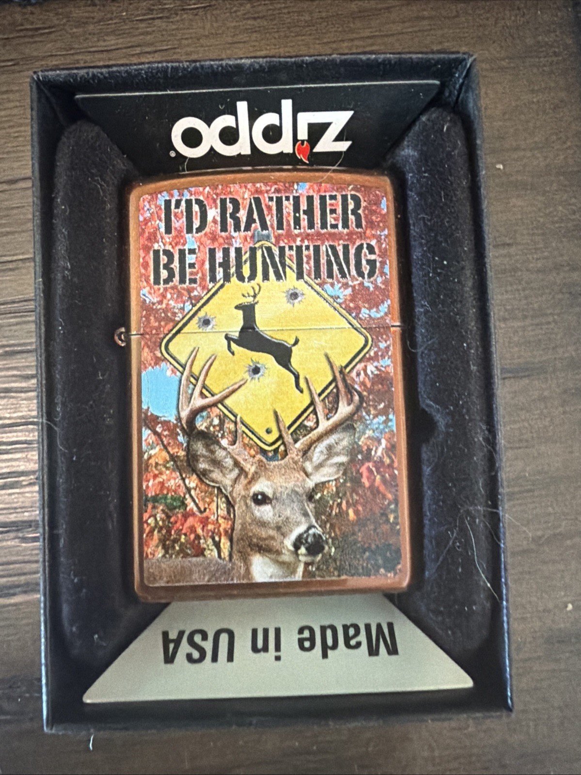 I’d Rather Be Hunting Zippo