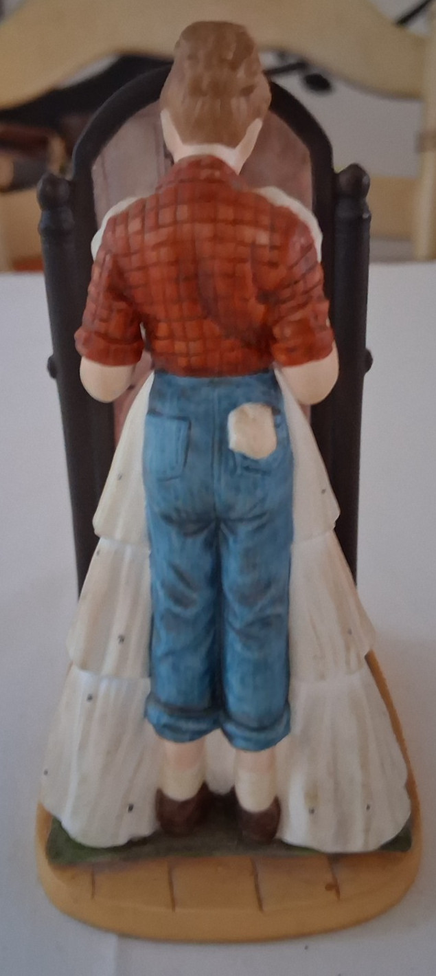 Gorham  Norman Rockwell The Prom Dress Bone China Figurine 1987 Vintage