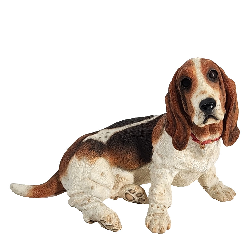 Vtg Country Artists BASSET HOUND Dog Figurine Hand Painted Sculpted Signed 02781 Vtg Country Artists BASSET HOUND Dog Figurine Hand Painted Sculpted Signed 02781