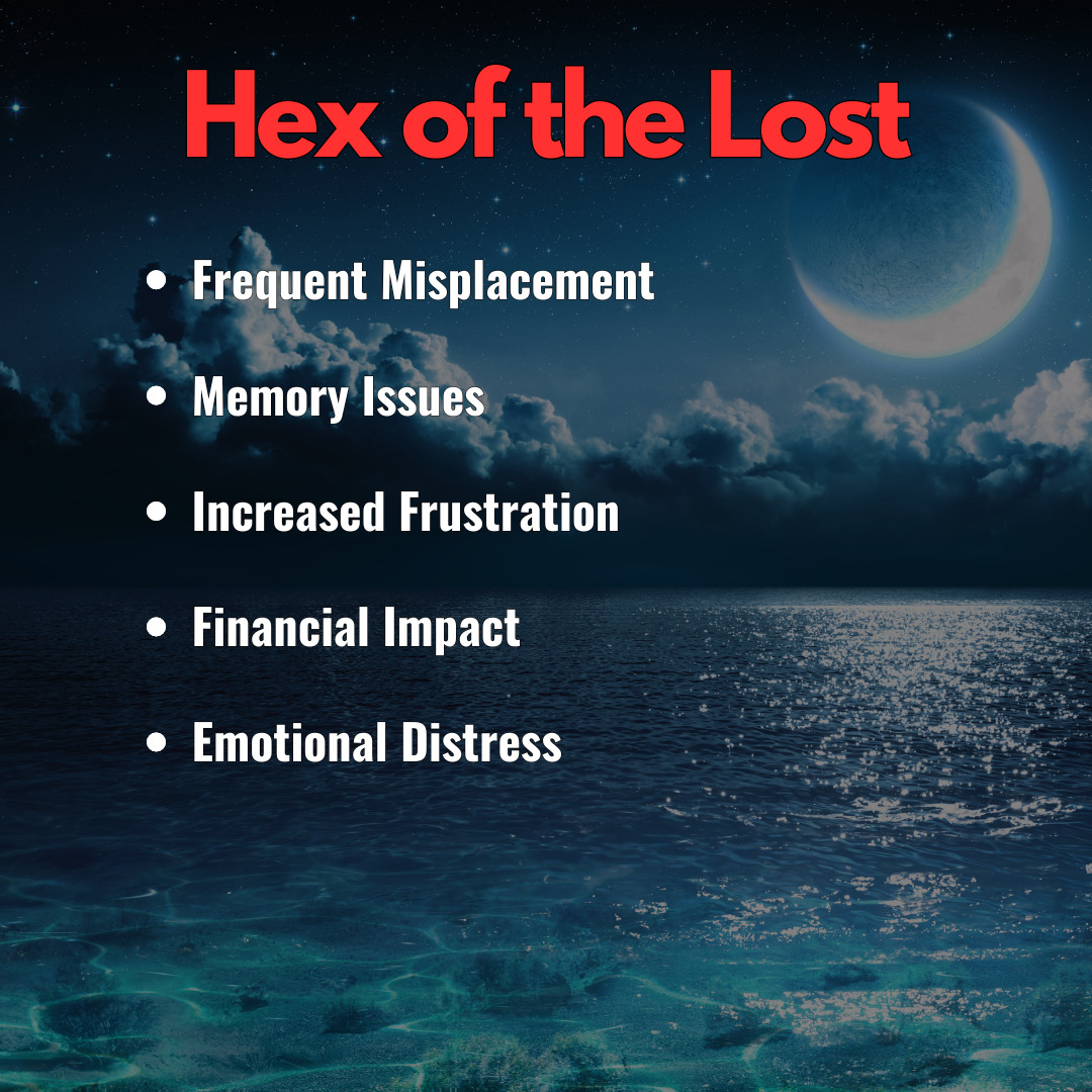 Hex of the Lost - Constantly Lose Things | Powerful Black Magic Spell