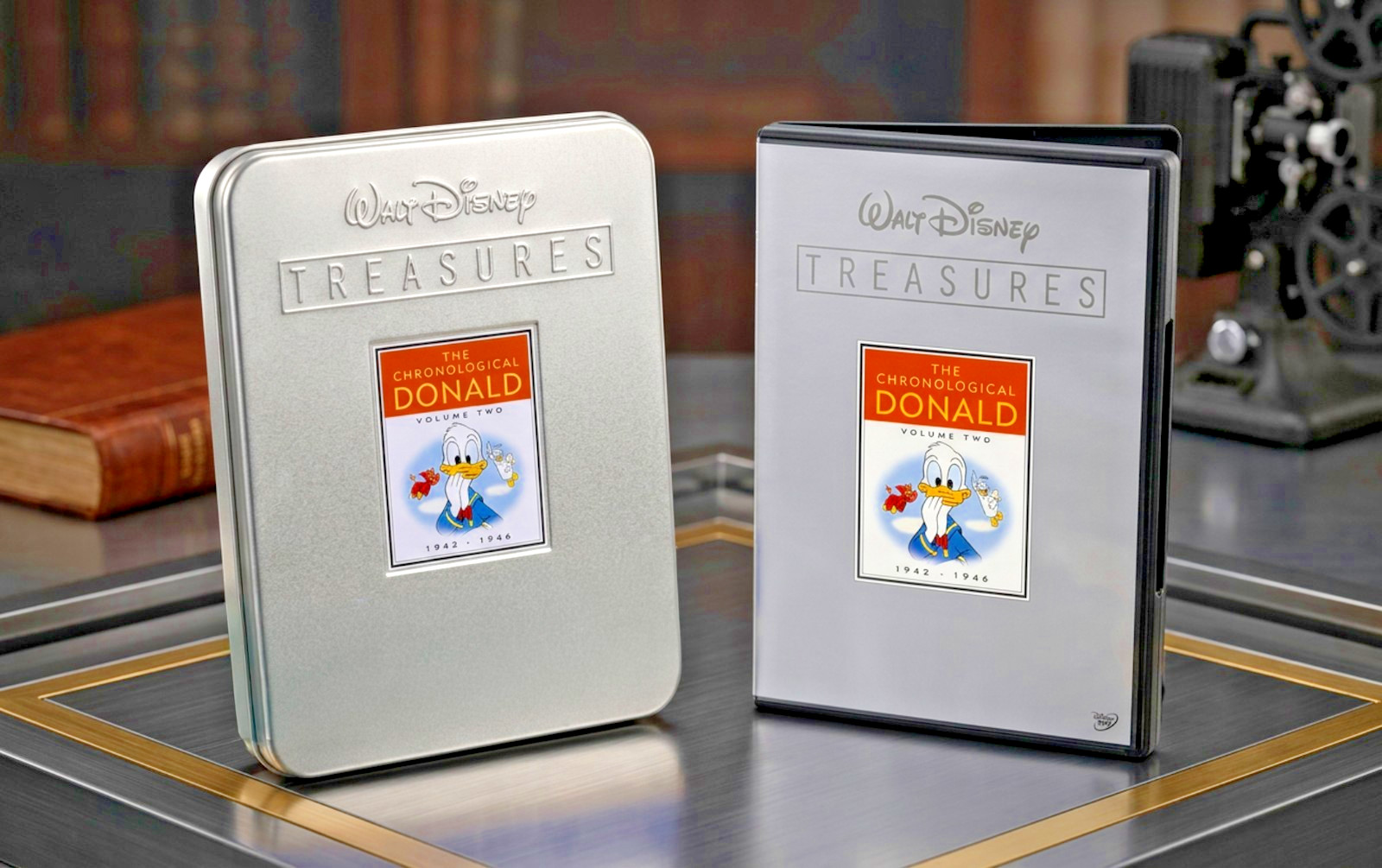 Walt Disney Treasures The Chronological Donald Volume 2 DVD Set Tin COA Complete Walt Disney Treasures The Chronological Donald Volume 2 DVD Set Tin COA Complete