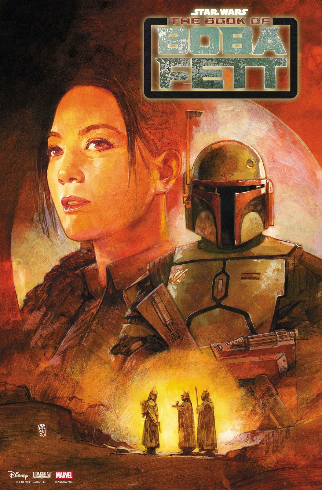 Star Wars The Book of Boba Fett #1 Cover A B C D Variant Set Options Marvel NM