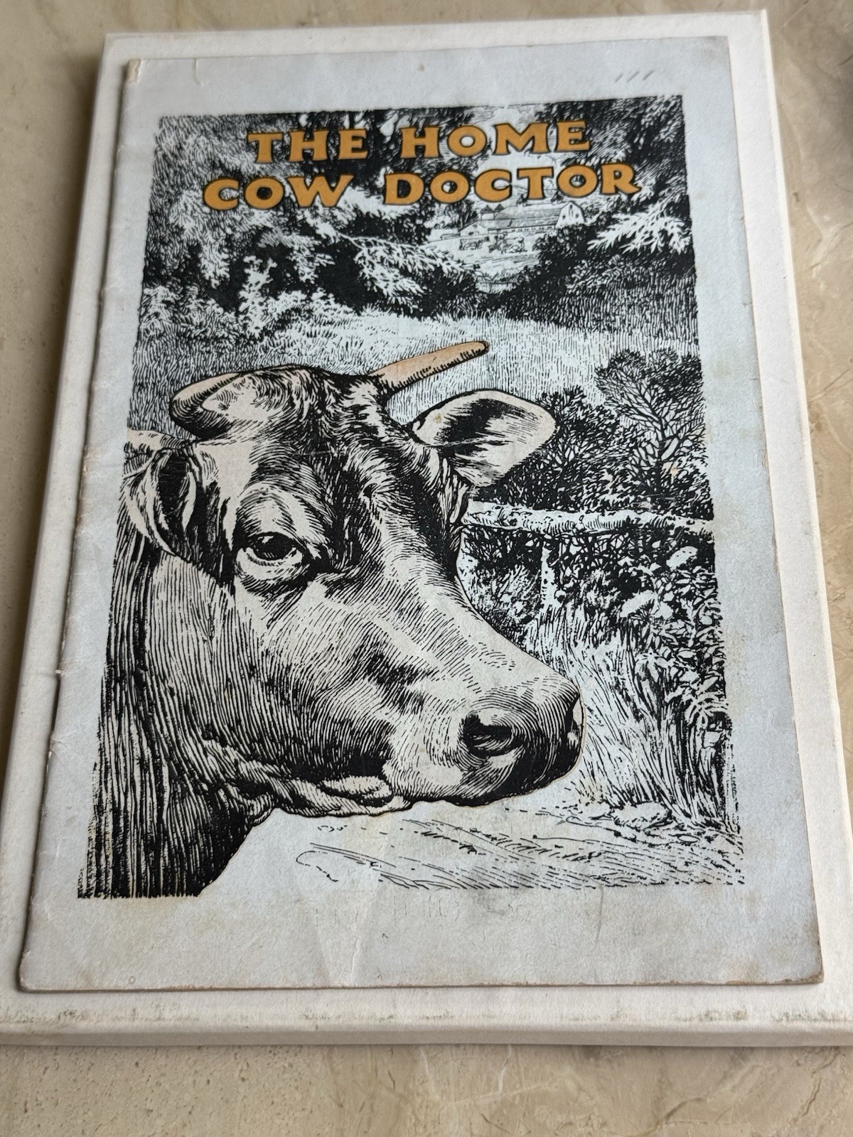 Antique 1923-24 The Home Cow Doctor Booklet Princeton MN Illus Photos