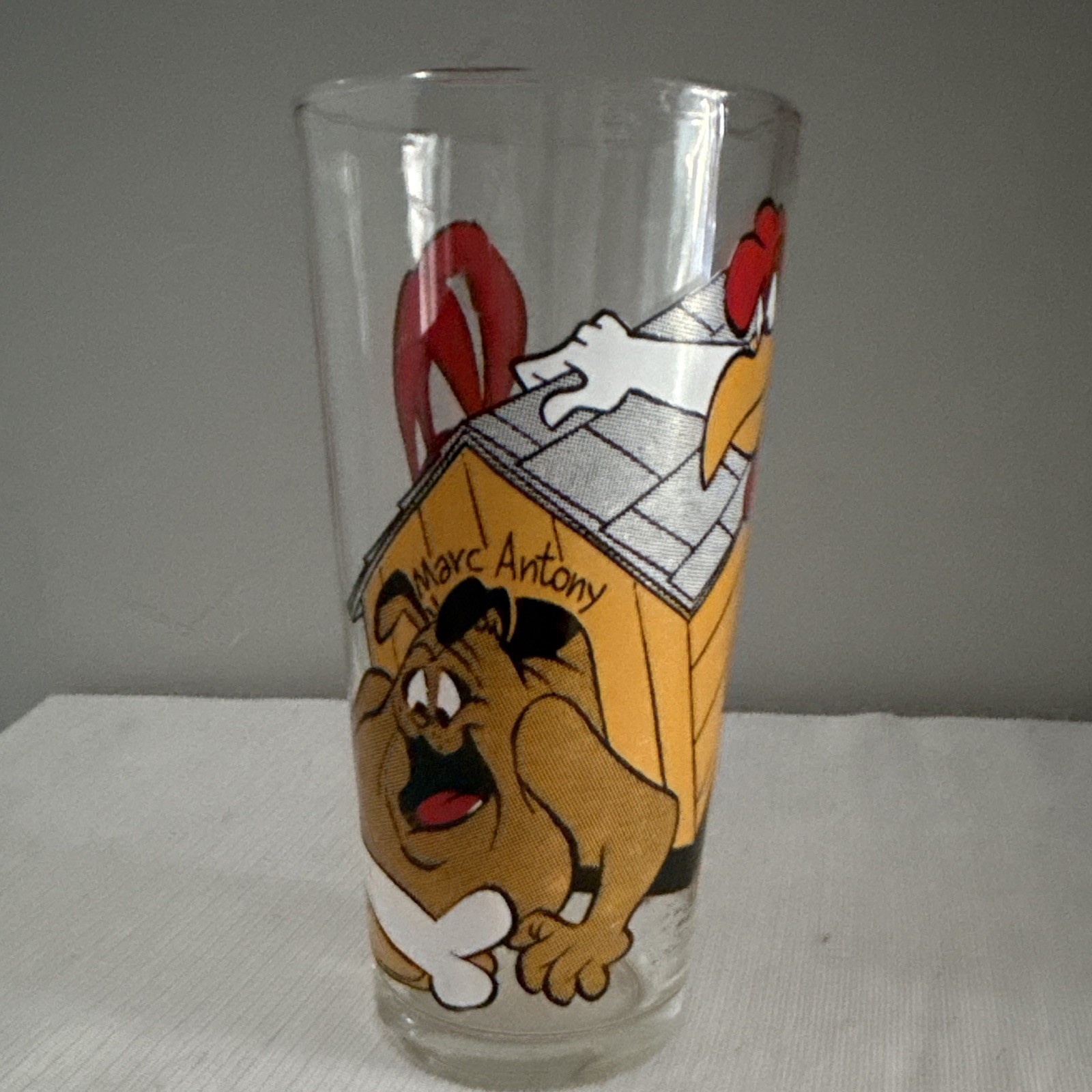 Looney Tunes Foghorn Leghorn & Marc Antony Pepsi Interaction Glass Glossy Paint