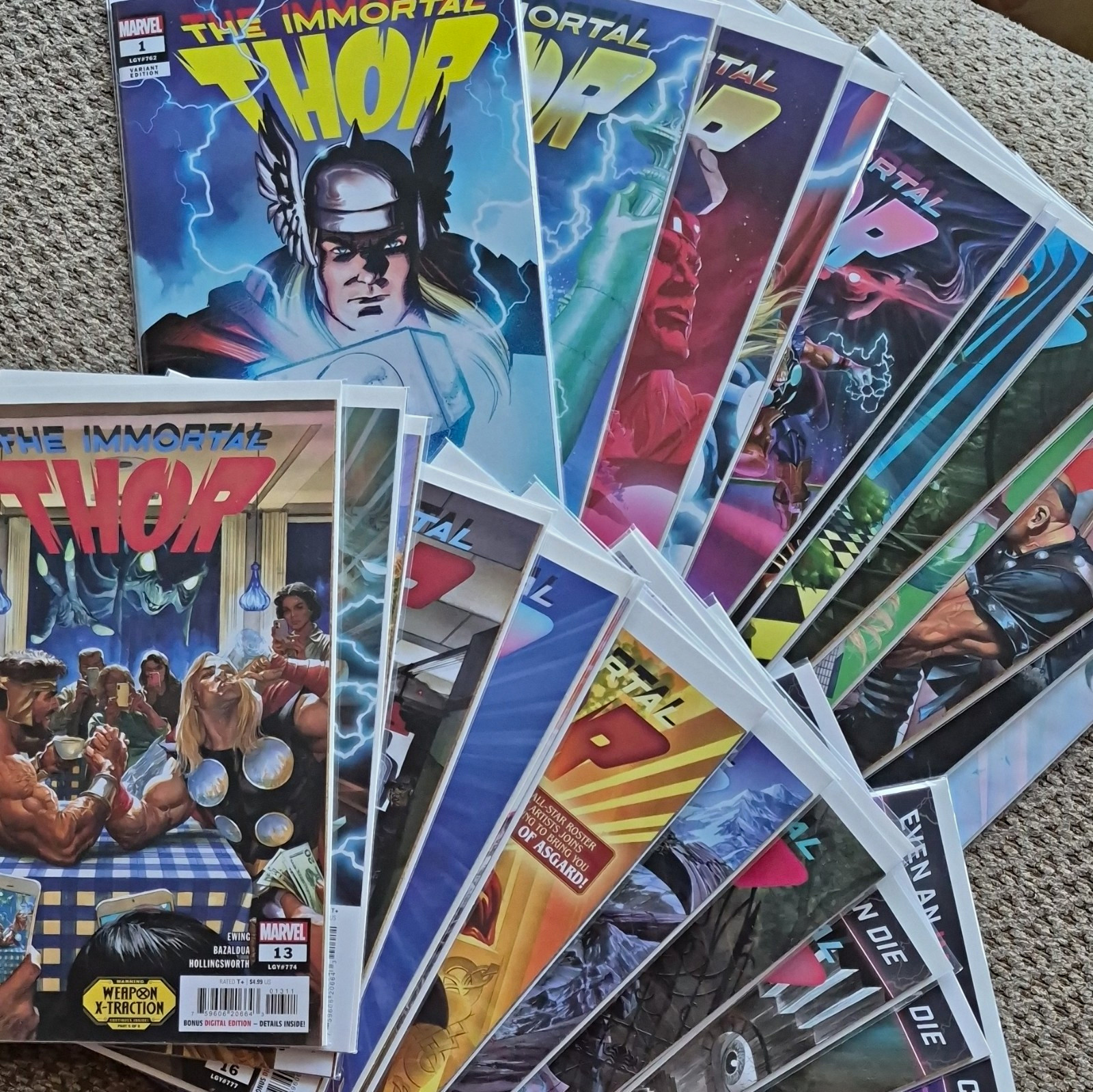 Marvel Comics The Immortal Thor (2023) 1-25 LGY 762-786 Complete Run