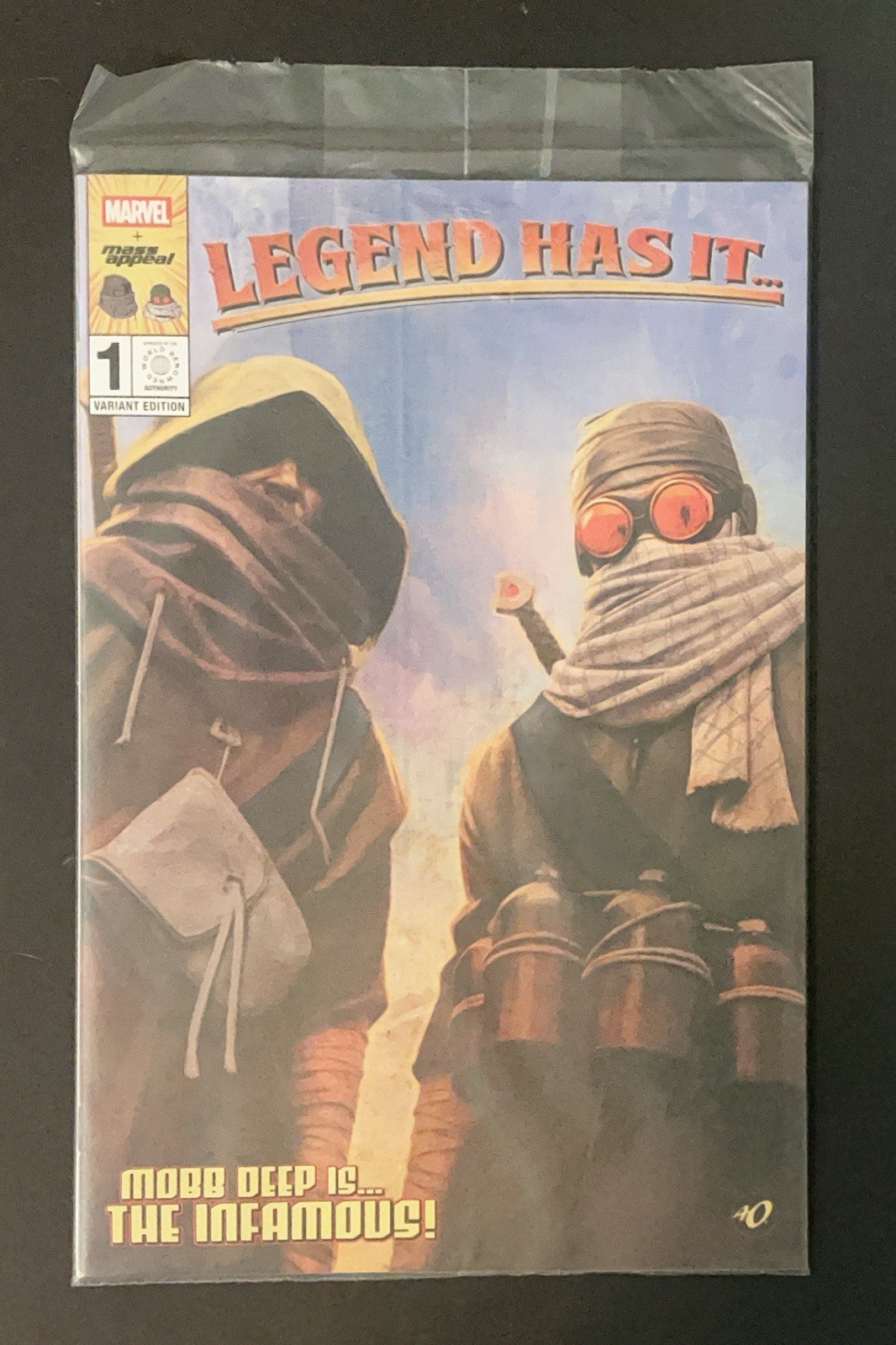 Legend Has It... Mobb Deep is... The Infamous #1 Marvel/Mass Appeal Polybagged