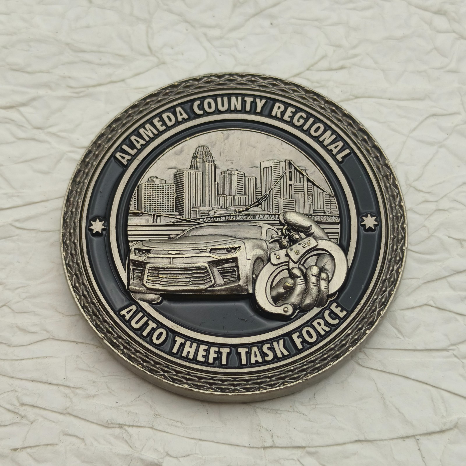 Alameda County Regional Auto Theft Task Force Challenge Coin #2