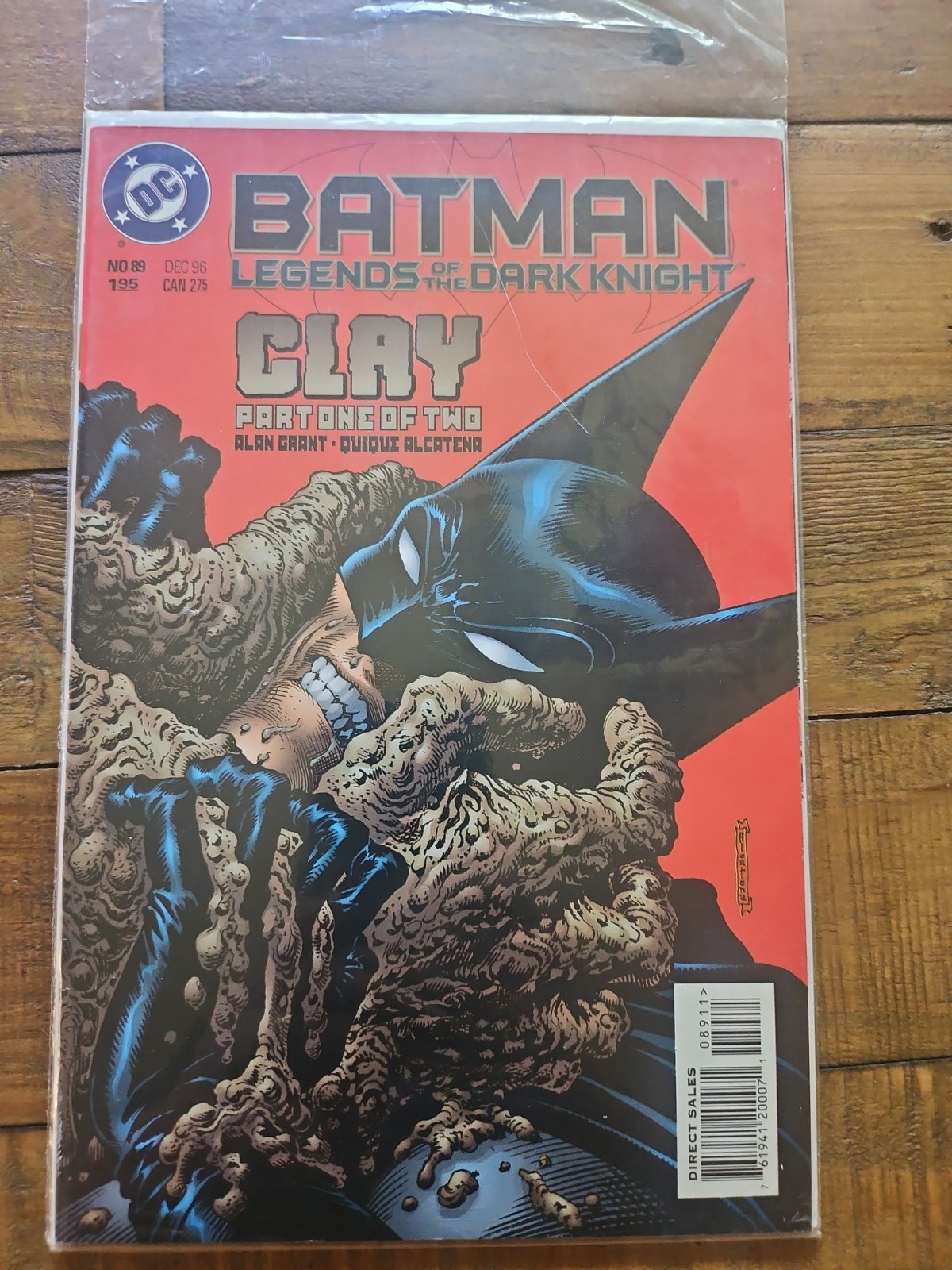 Batman Legends Of The Dark Knight 1996 #89 & 90 Clay Part 1 & 2 DC Comics 
