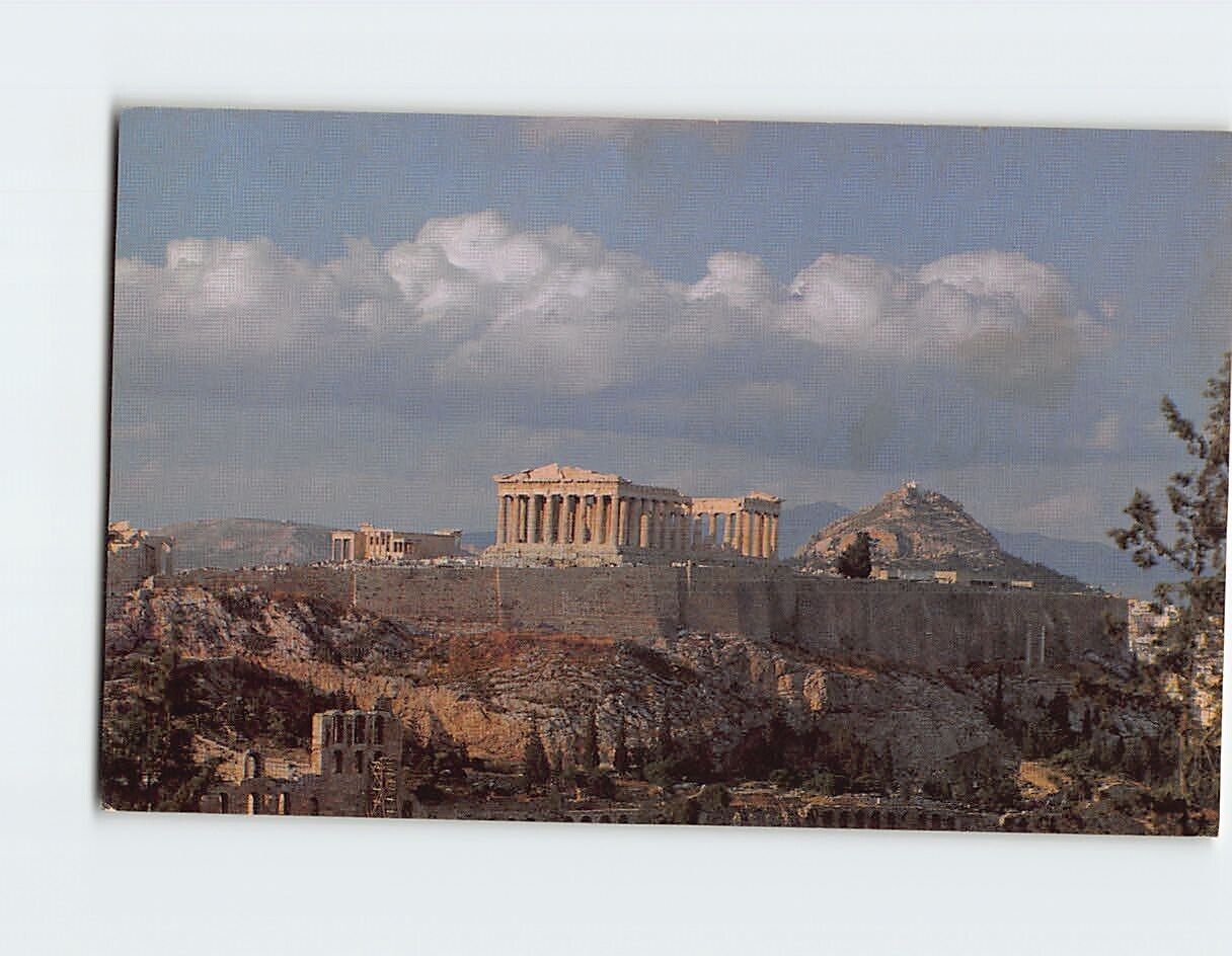 Postcard The Acropolis Athens Greece