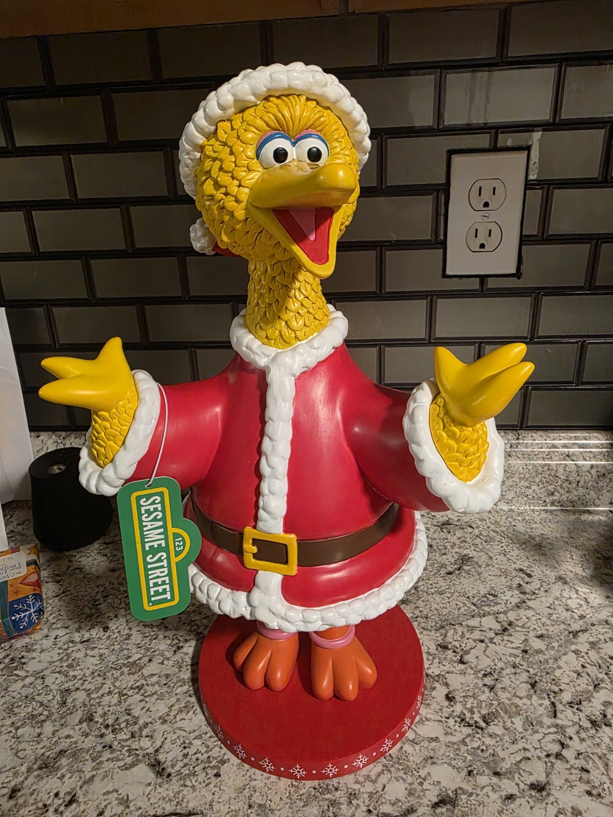 Large Sesame Street Big Bird Santa Suit 17