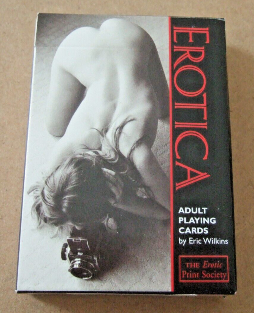 NEW FACTORY SEALED    EROTICA ADULT NUDE PLAYING CARDS   NO. 1105    RARE