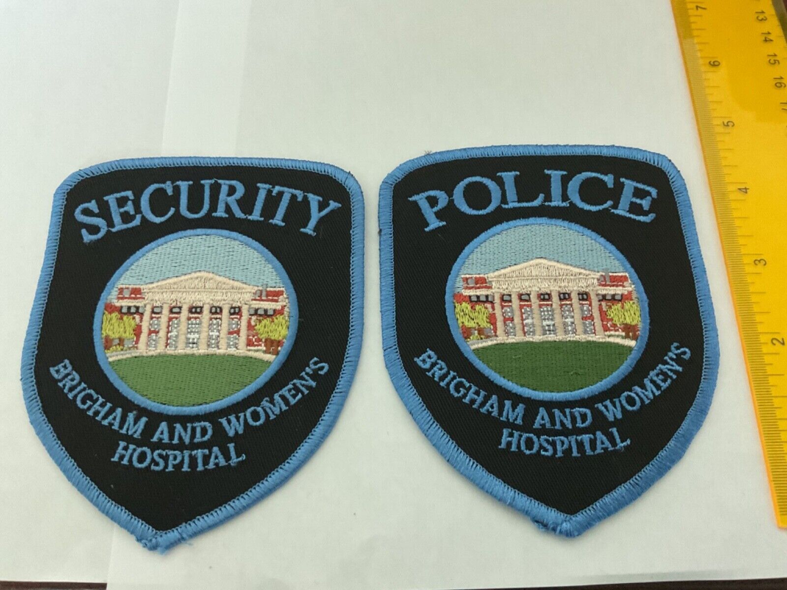 Brigham And Women’s Hospital Massachusetts Law Enforcement collectors patch set