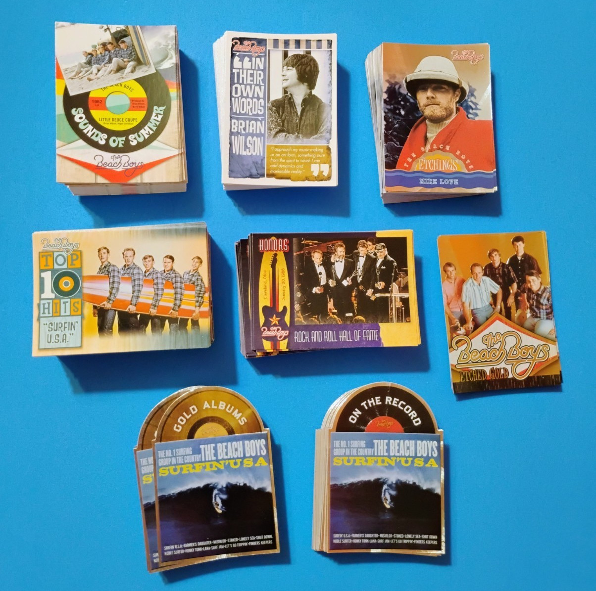 HUGE 2013 Panini Beach Boys 50th Insert Lot (331) Love Wilson Johnston Jardine HUGE 2013 Panini Beach Boys 50th Insert Lot (331) Love Wilson Johnston Jardine