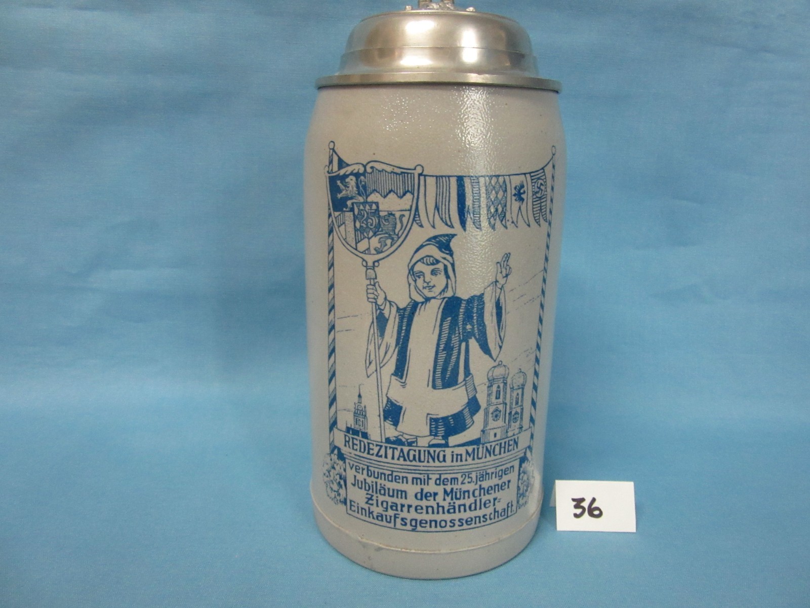 Munich child beer stein     Munchen Kindl