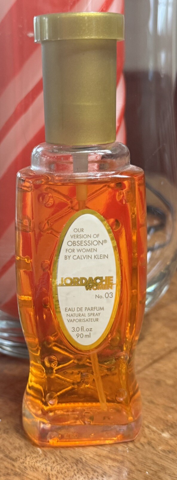 Vintage Jordache Women #3 Eau de Parfum Spray3 Oz (Version of Obsession)