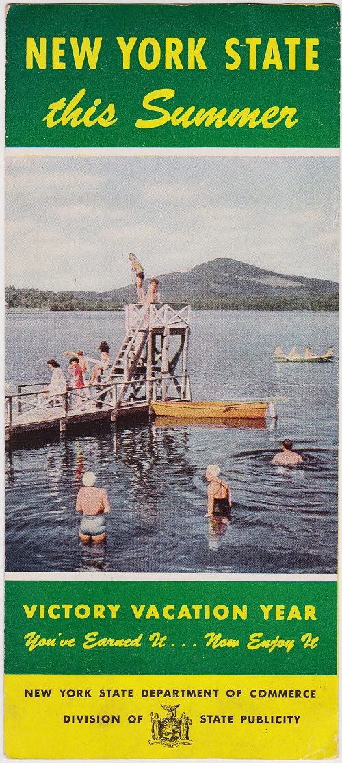 1950\'s New York State Summer Vacation  Brochure