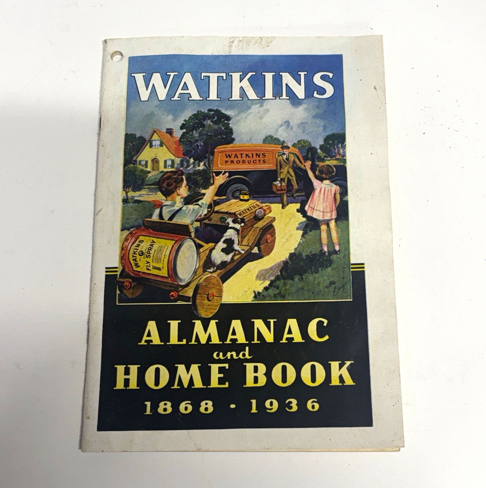 Watkins Almanac and Home Book 1868-1936 Booklet (Copyright 1935)