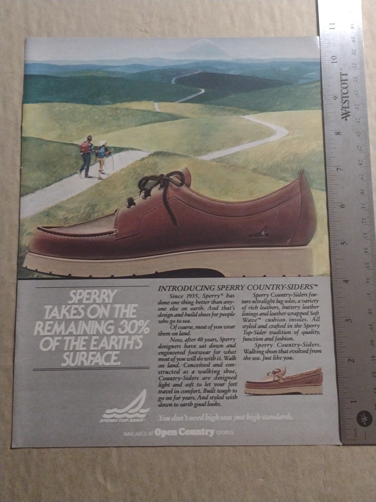 1983-Sperry Top Sider-You don\'t need high seas just high standards-Print/AD-VTG