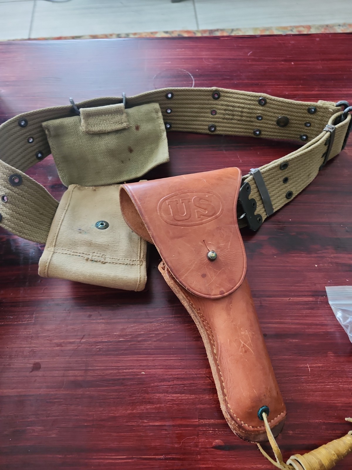 Ww2 1911a1 Holster With Belt Complete Ww2 1911a1 Holster With Belt Complete