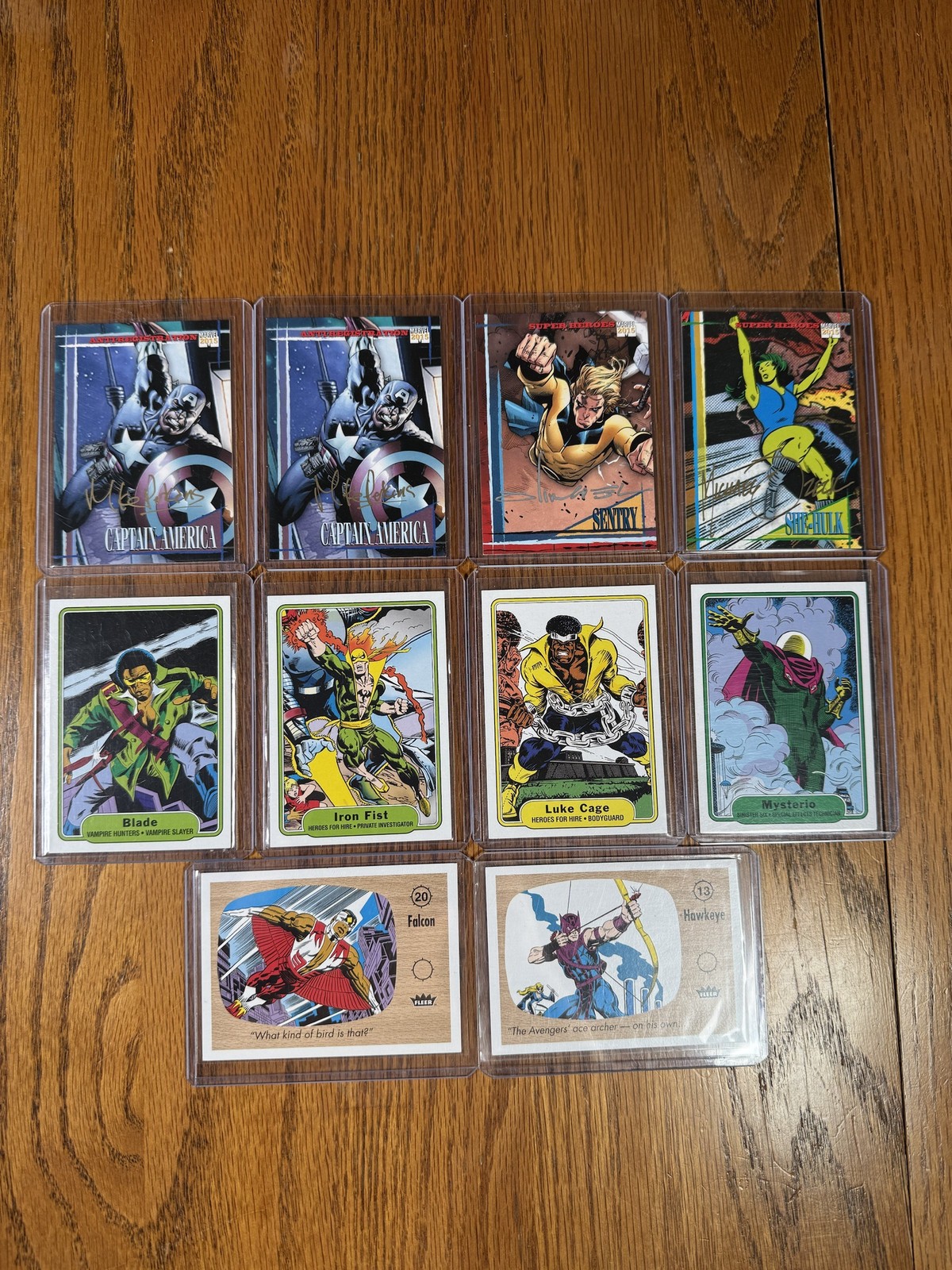 2015 Fleer Retro Marvel Lot of 10 SkyBox Autograph Coipel Zeck Perkins 1982 1960
