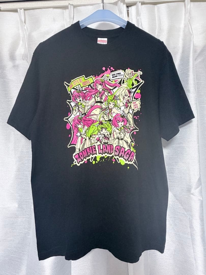Zombie Land Saga Revenge Franchouchou Saga Yo Tomoni Waitekure Live T-shirt