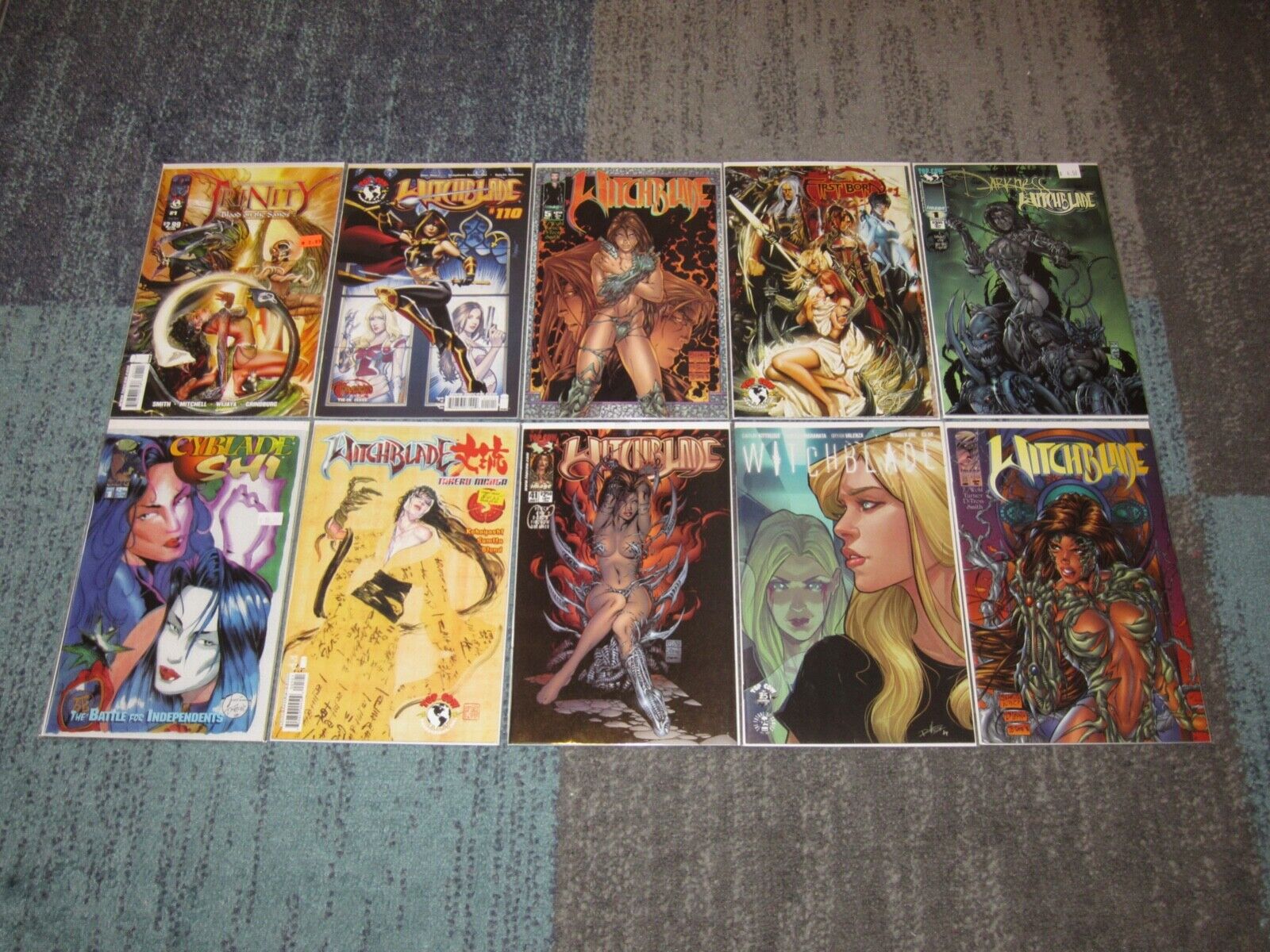 HUGE LOT OF 40 WITCHBLADE (IMAGE/TOP COW) COMICS SERIES CAMEOS ETC VF/NM