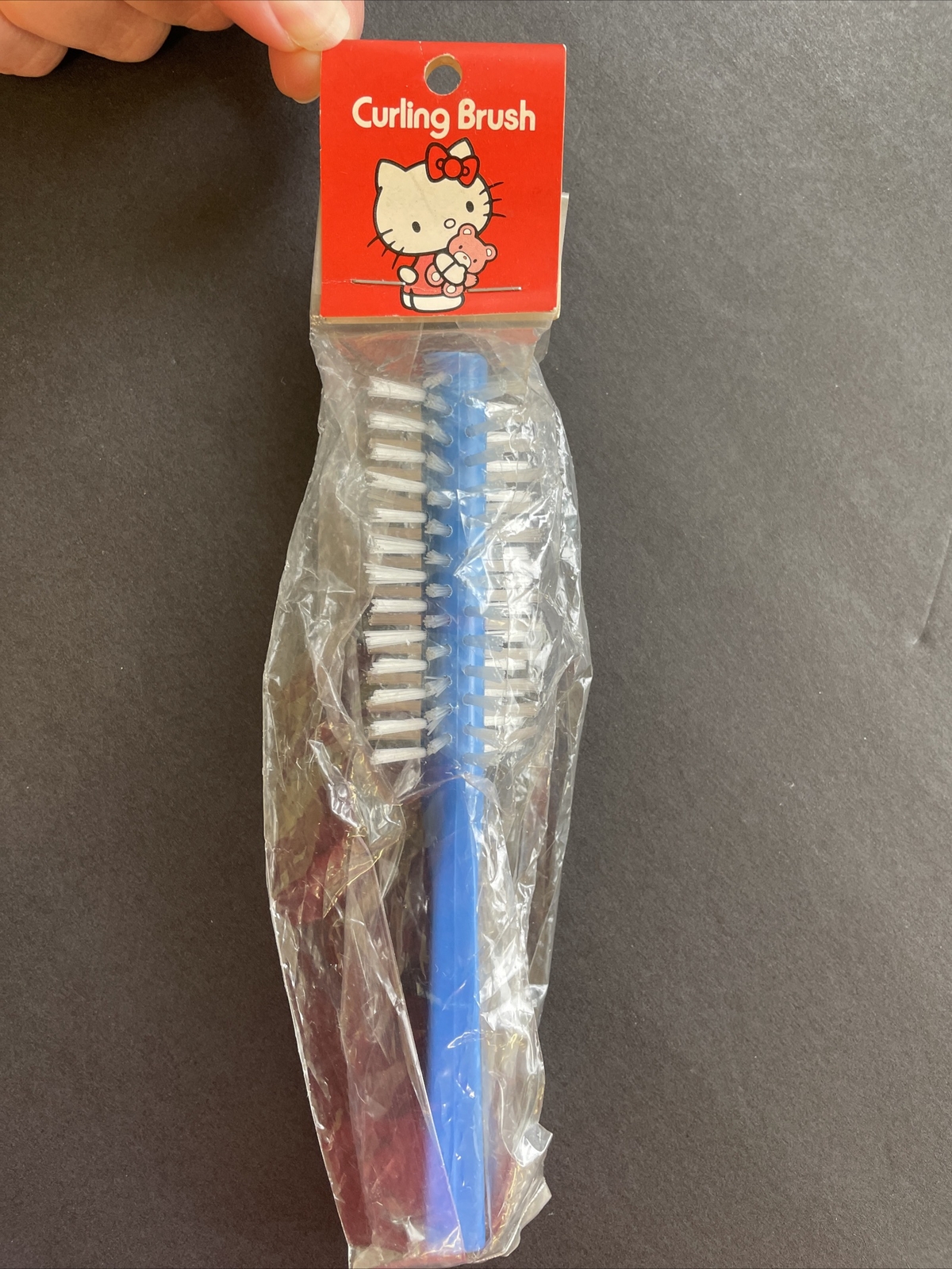 New RARE Sanrio Hello Kitty Curling Brush Vintage 1976 1983 Japan
