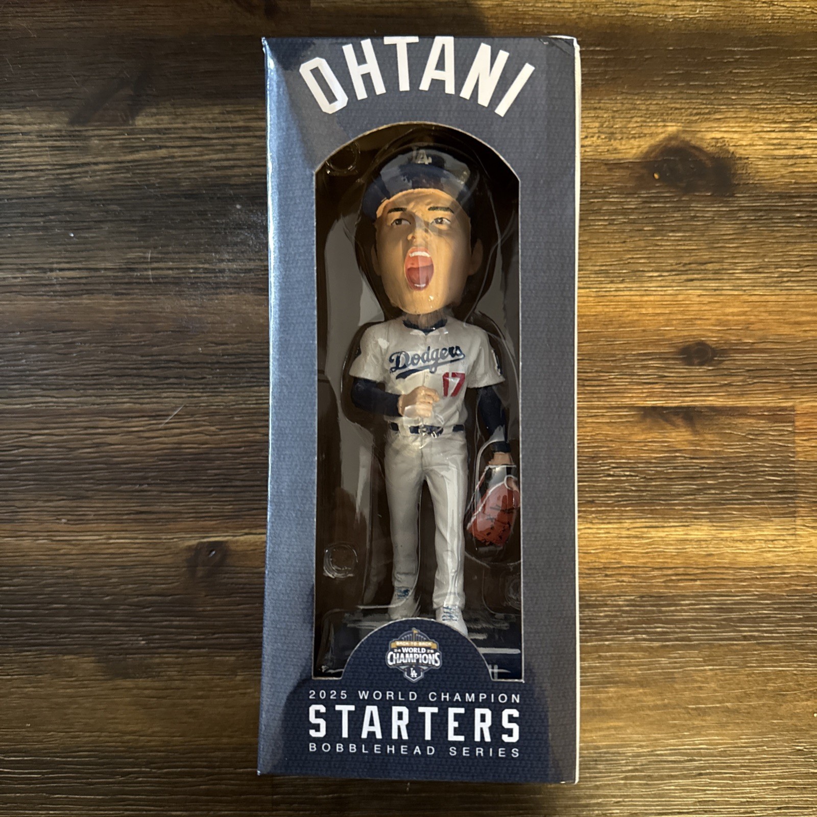 Shohei Ohtani LA Dodgers Starter Series Bobblehead 2025 World Champion NIB