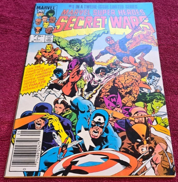 Marvel Super Heroes Secret Wars #1 #2 Set (1984) - Vintage Personal Collection
