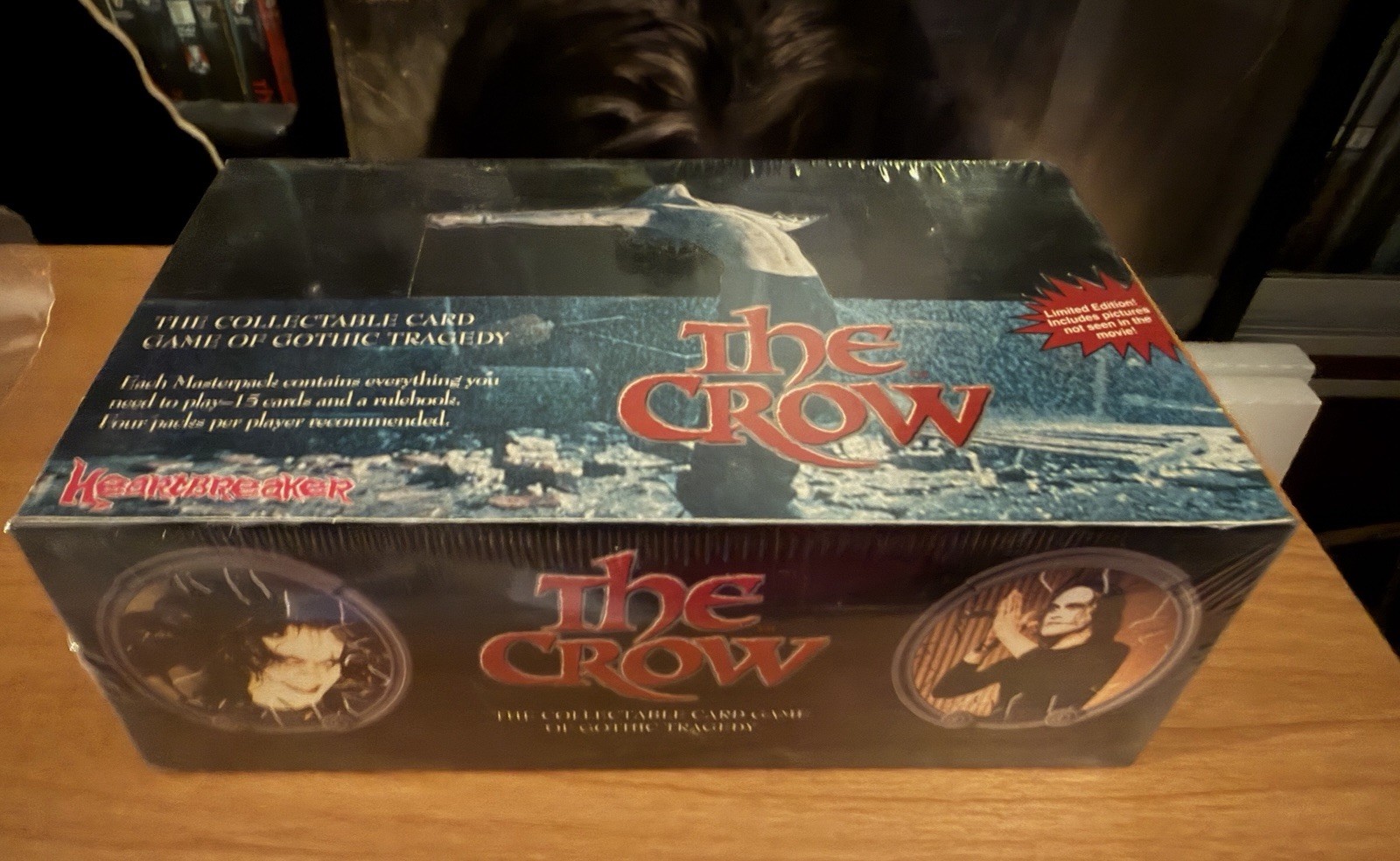 THE CROW OFFICIAL MOVIE TRADING CARDS SEALED BOX 1996 Brandon Lee Detroit Hero