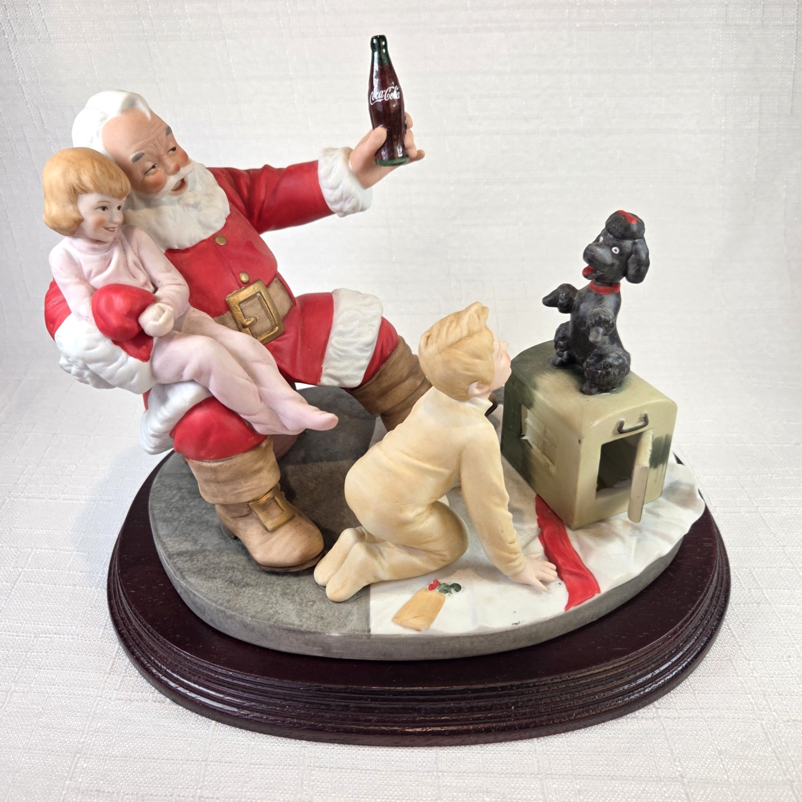 Royal Orleans Coca-Cola The Classic Santa Claus Fourth Annual Christmas 1986
