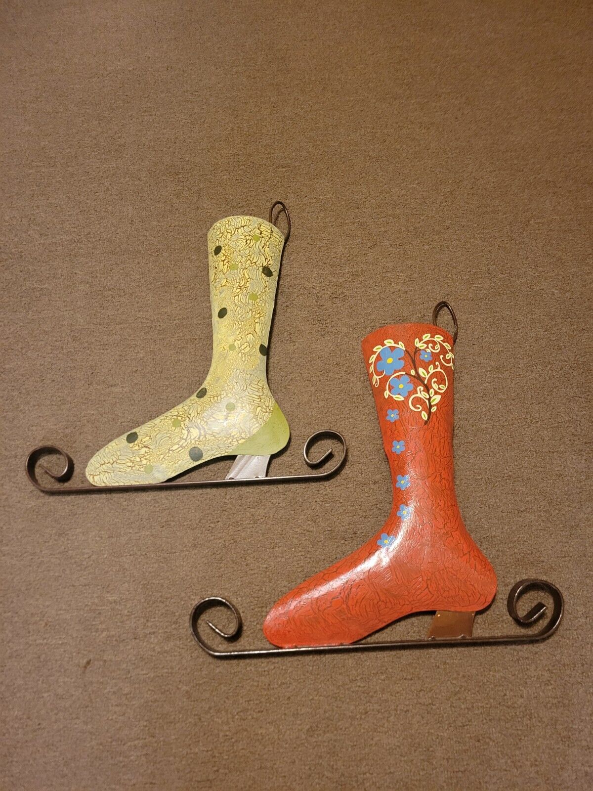 Antique Style Ice Skate Wall Decor By Kalalou for Coldwater Creek