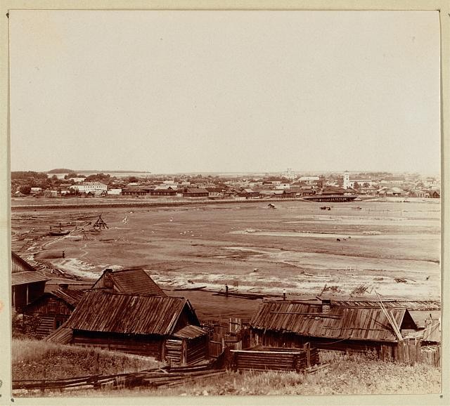 Photo:Borisov Belarus 1912 General View from Northeast Town Panorama