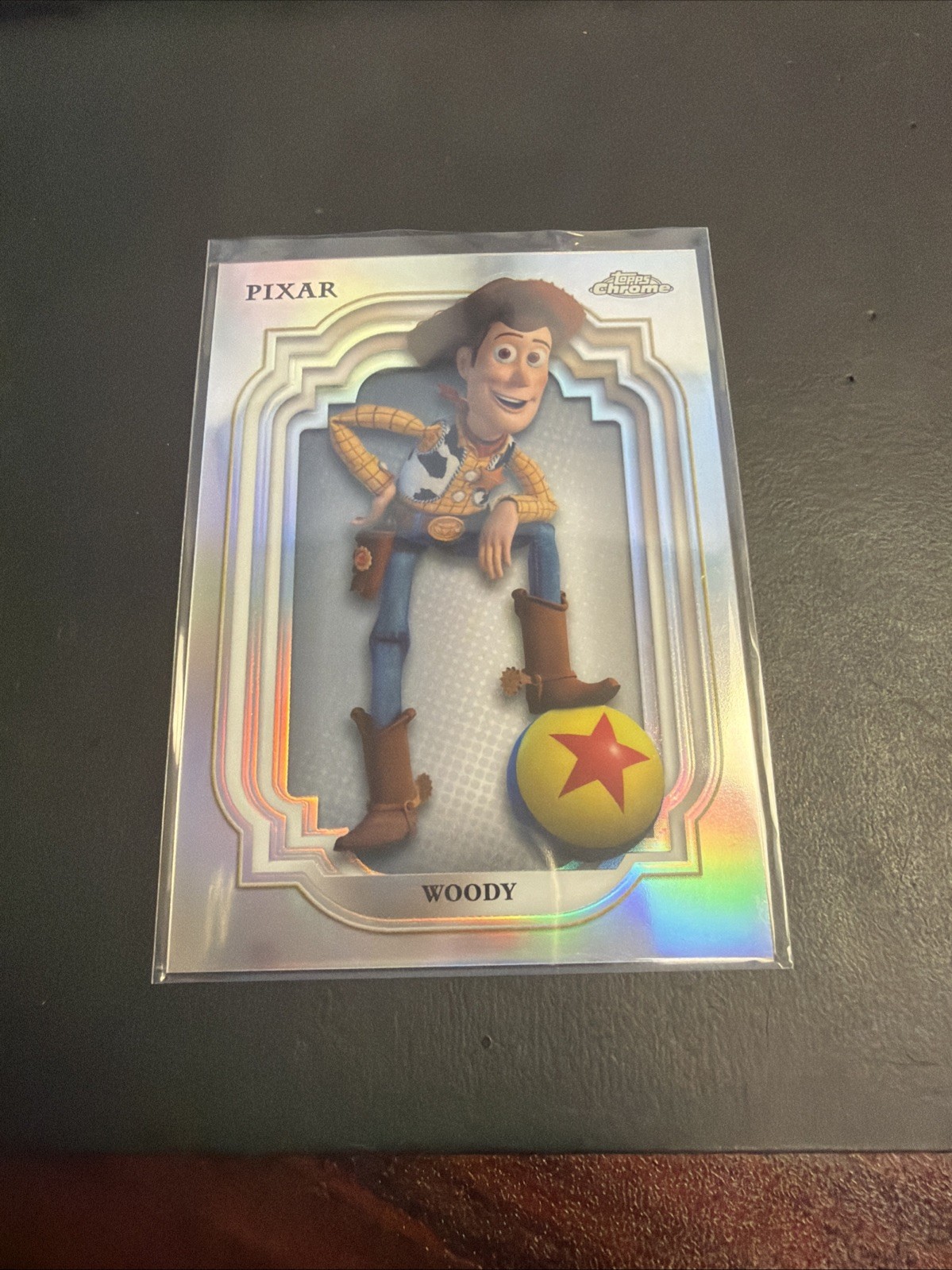 2024 Topps Chrome Disney Woody #63 Refractor NM