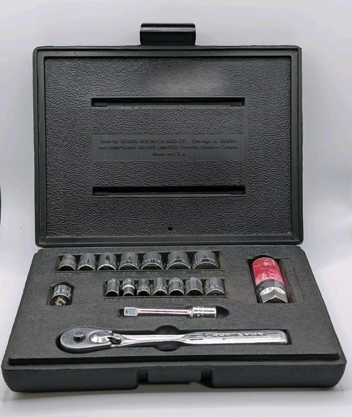 Vintage Craftsman USA 1/4\