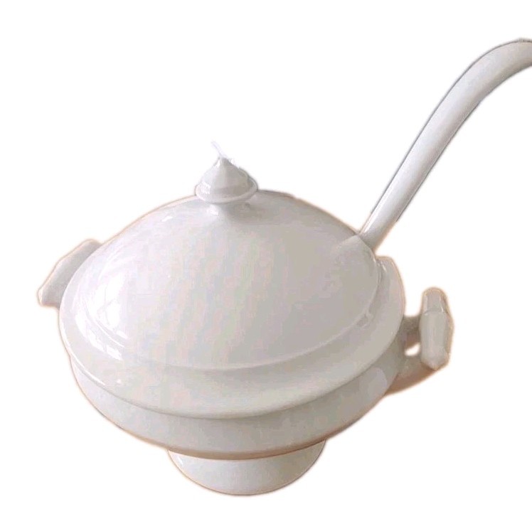 Antique J & G Meakin Ironstone China Covered  Tureen& Laddle 12\