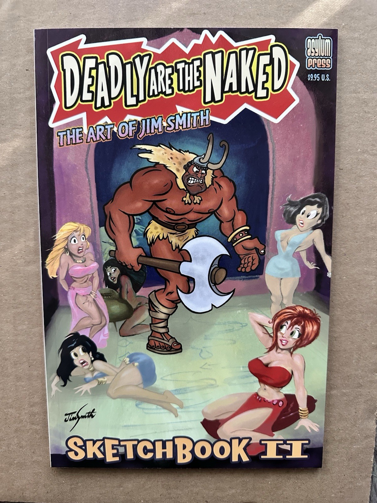The Art Of Jim Smith Sketchbook 2: Deadly Are The Naked, VERY RARE, PRISTINE The Art Of Jim Smith Sketchbook 2: Deadly Are The Naked, VERY RARE, PRISTINE