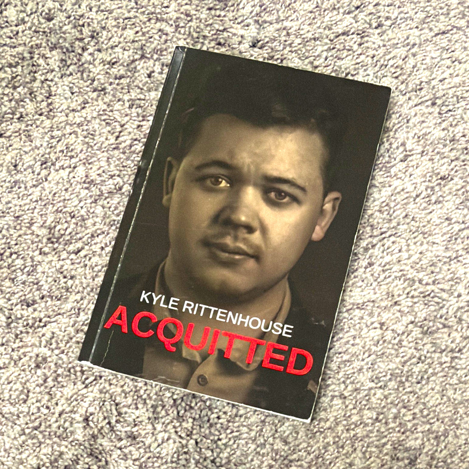 Kyle Rittenhouse AUTOGRAPHED BOOK  🖊️ RARE 1 of 1 SIGNATURE 