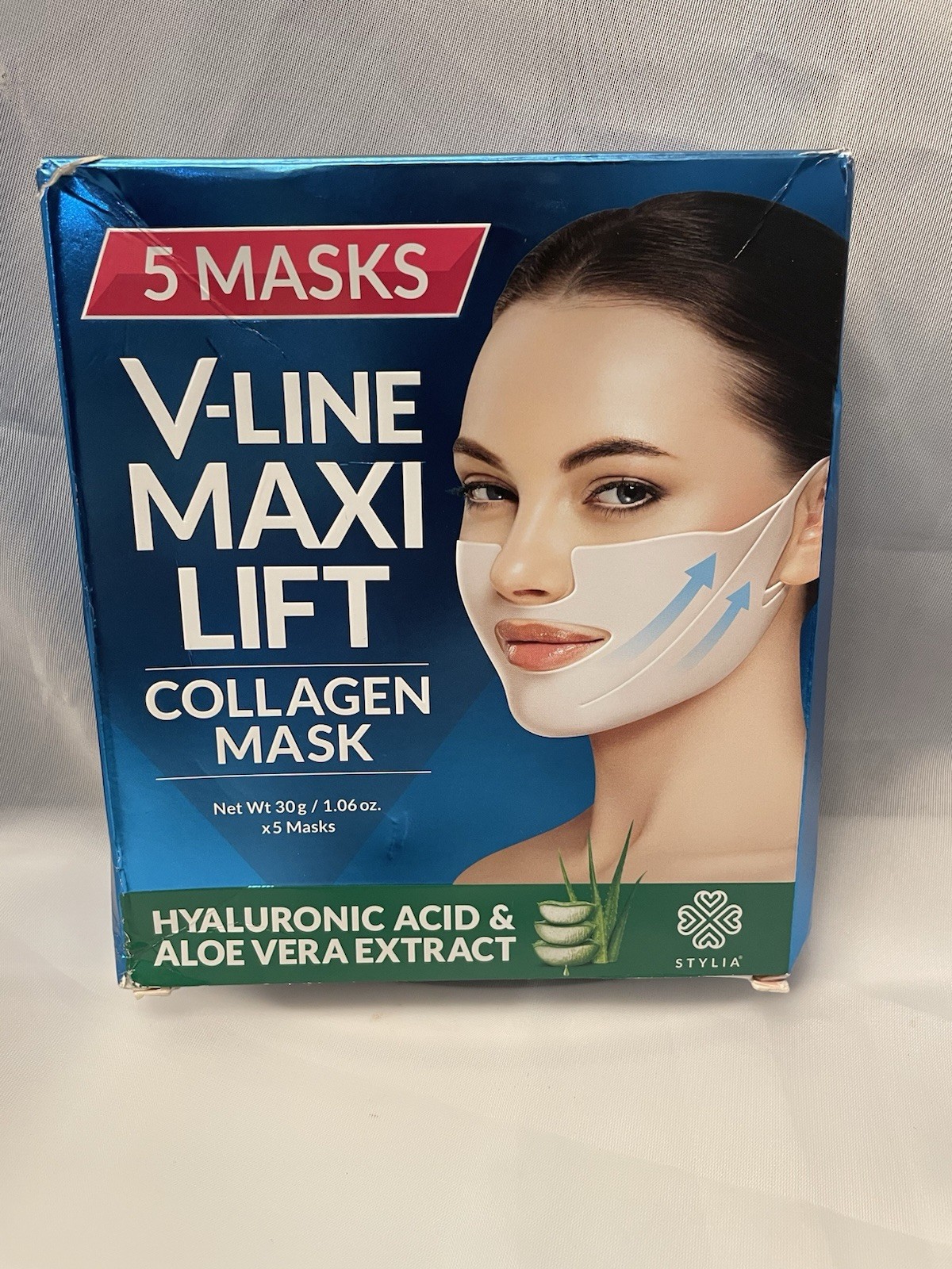 Stylia MaxiLift V-Line Lifting Collagen Face Mask - Double Chin Reducer Stylia MaxiLift V-Line Lifting Collagen Face Mask - Double Chin Reducer