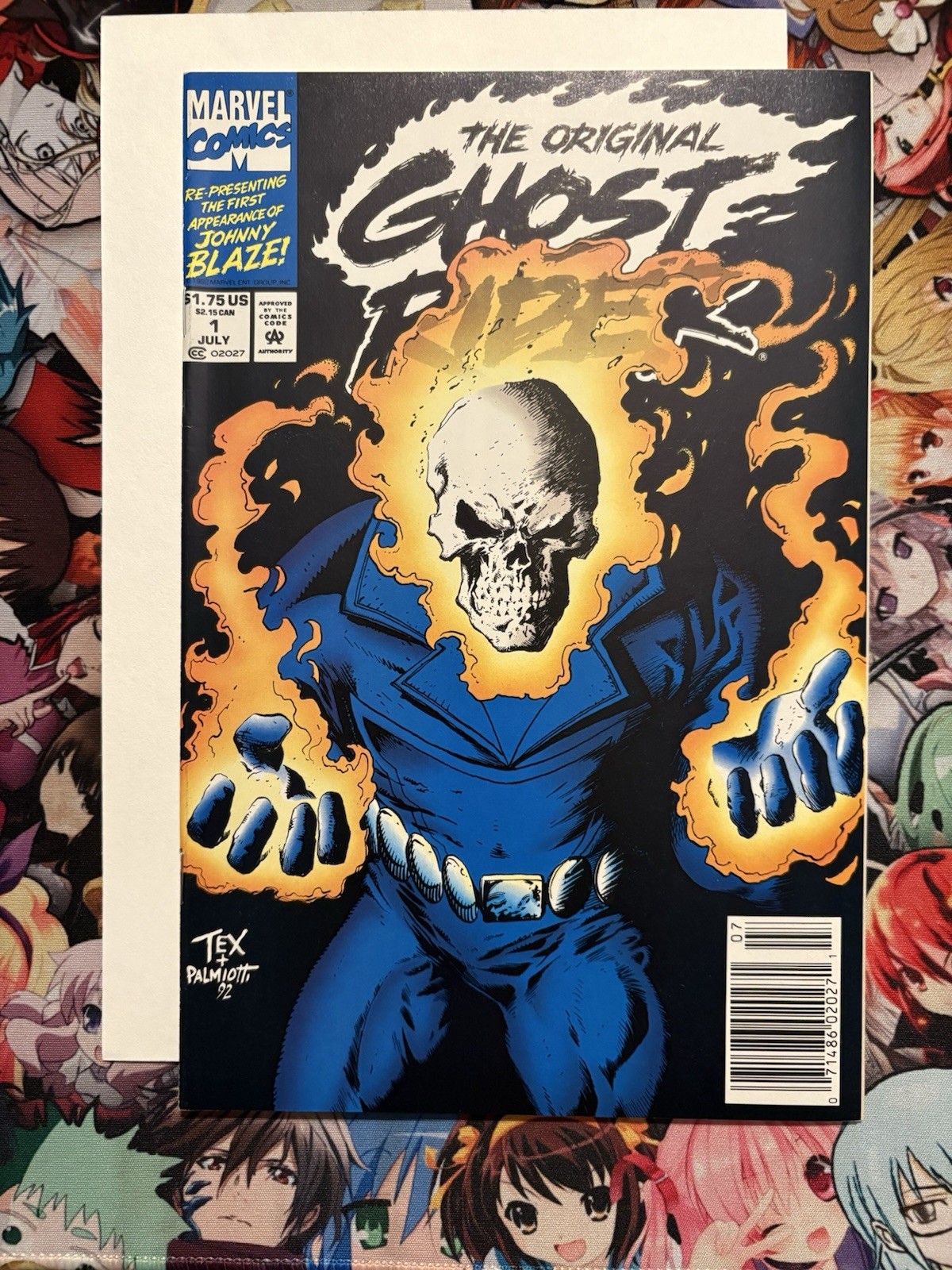 Solid VF/NM Copy Of Ghost Rider #1 1992:  Retells Origin (Mike Ploog) 1992