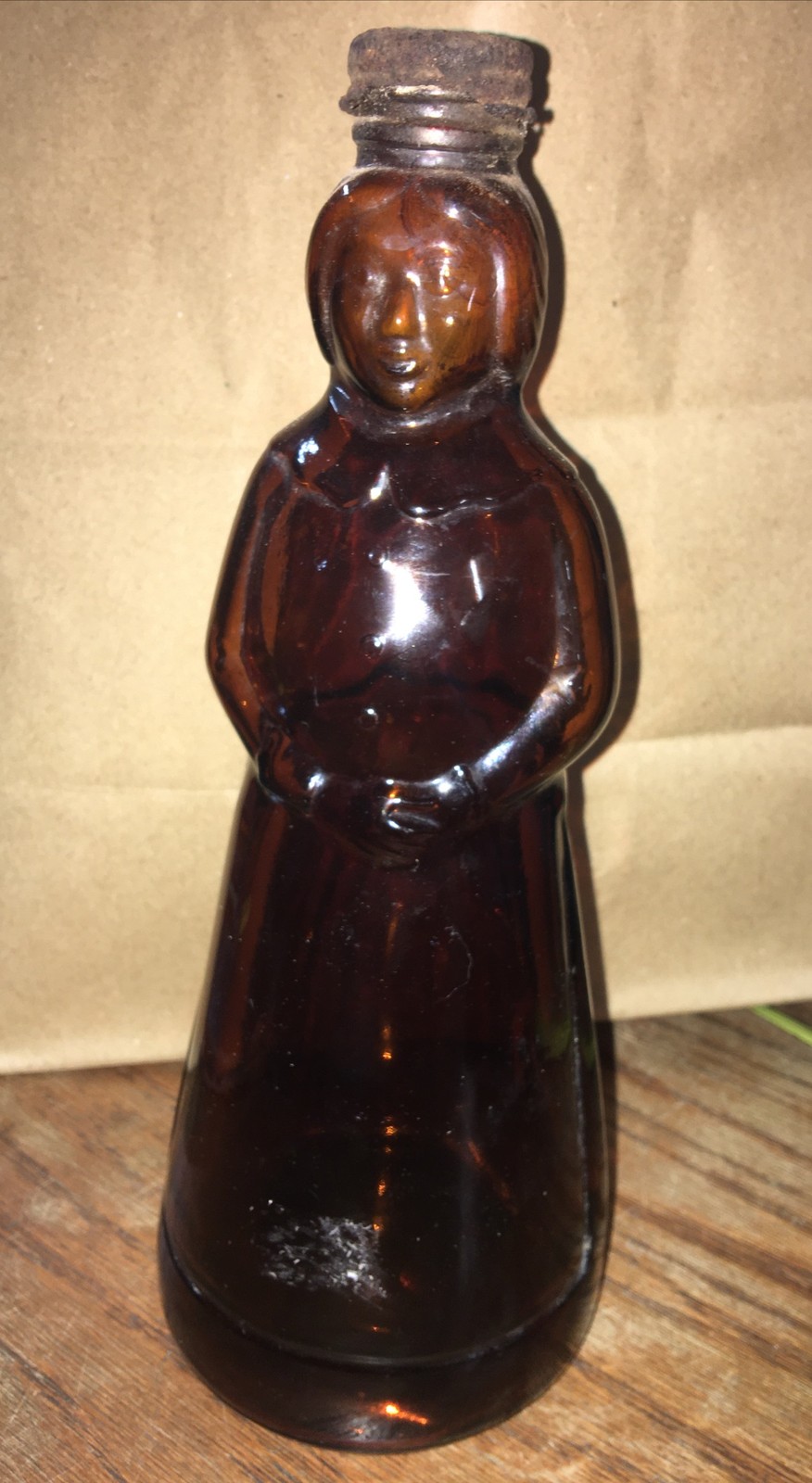 Vintage Mrs. Butterworth's Syrup Bottle, 10