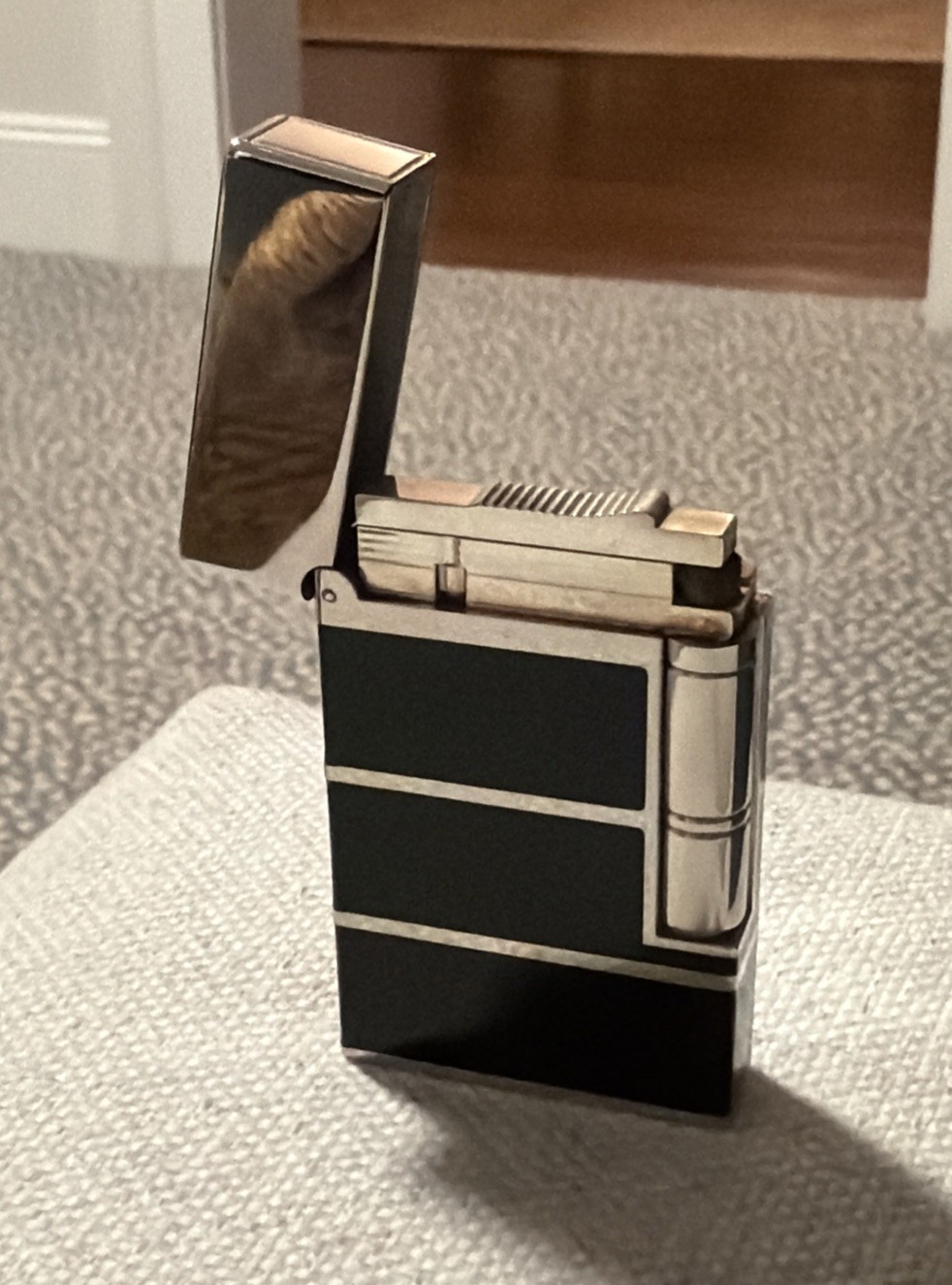 Working S.T. Dupont Laque De Chine Lighter Made France