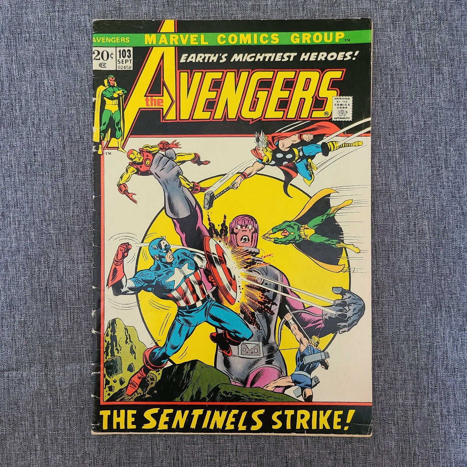 The Avengers #103, Marvel 1972
