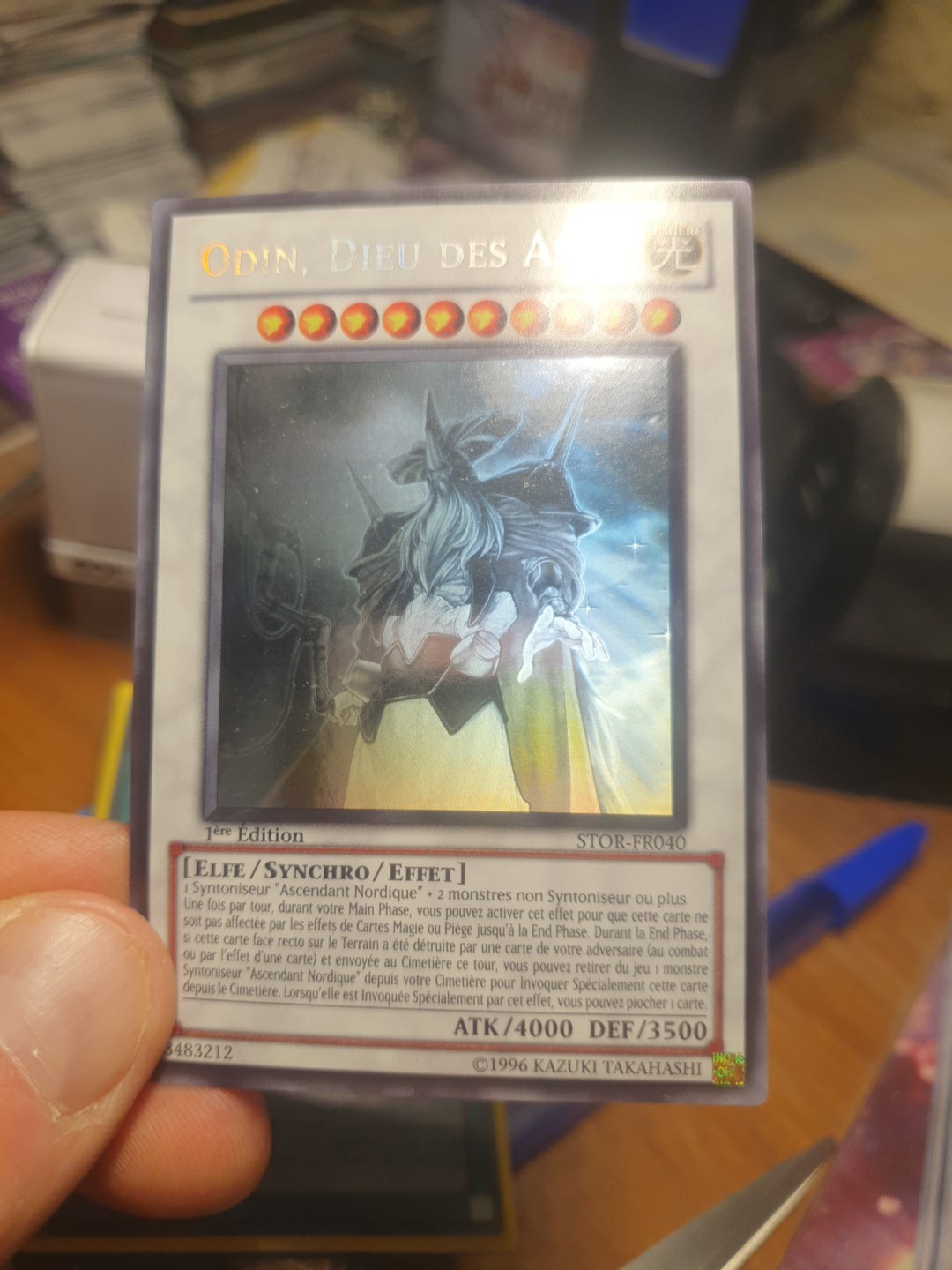 Yu-gi-oh Odin Gods Of Ases STOR-FR040 GHOST 1ST