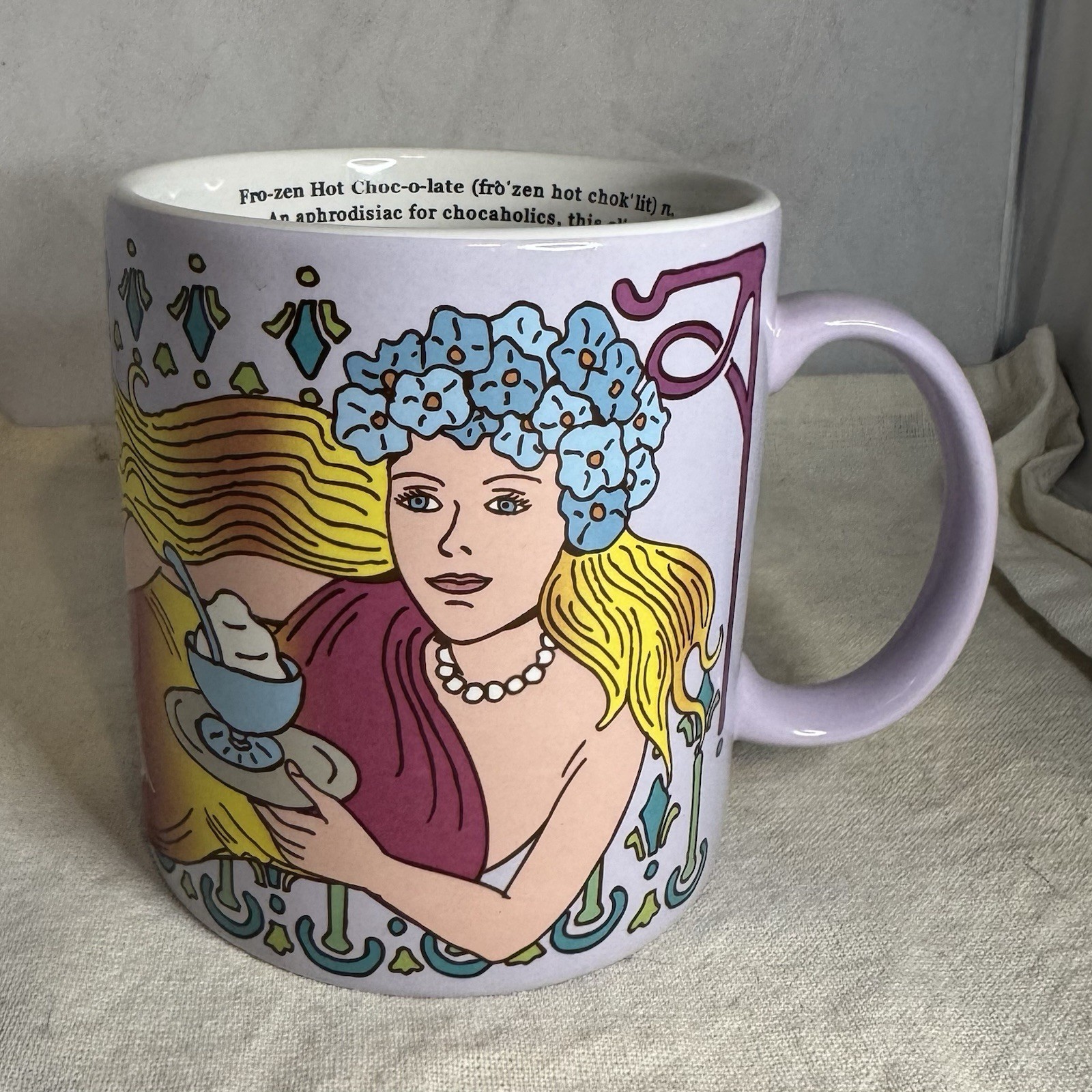 Vintage Serendipity 3 Coffee Mug 50th Anniversary Frozen Hot Chocolate Mug 2004